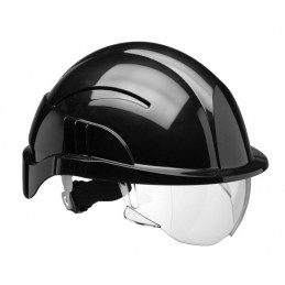 VISION PLUS SAFETY HELMET WITH INTEGRATED VISOR