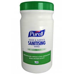 PURELL HAND AND SURFACE SANITISING WIPES (CANNISTER)