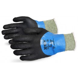 EMERALD CX┬« LIQUID PROOF KEVLAR┬«/WIRE-CORE GLOVES WITH FULL MICROPORE NITRILE COATING