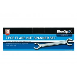 BlueSpot 7 PCE Flare Nut Spanner Set (8-24mm)