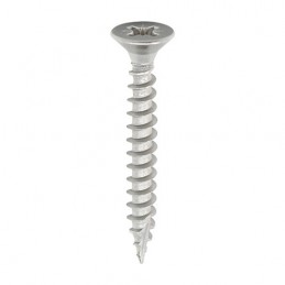 Timco Classic Multi-Purpose Screws - PZ - Double Countersunk - Stainless Steel - 4.0 x 70 - Box of 200