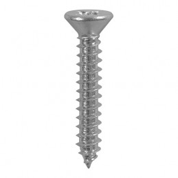 Timco Self-Tapping Screws - PZ - Countersunk - Stainless Steel - 3.9 x 38 - Box of 200