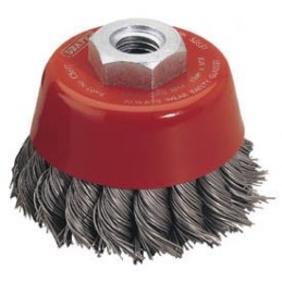 60mm x M14 Twist Knot Wire Cup Brush