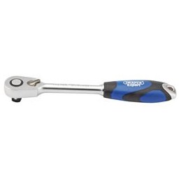 1/2" Sq. Dr. 60 Tooth Micro Head Reversible Soft Grip Ratchet