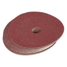 100mm 36Grit Aluminium Oxide Sanding Discs Pack of 10