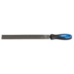 Soft Grip Engineer's File Hand File and Handle, 250mm
