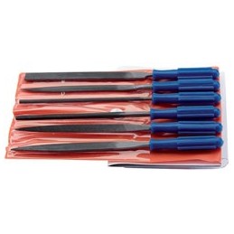 Warding File Set with Handles, 100mm (6 Piece)