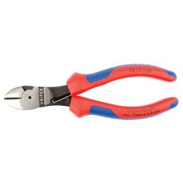 Knipex 74 12 160 160mm High Leverage Diagonal Side Cutters with Return Spring