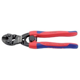 Knipex 71 22 200SB 200mm Cobolt&174 Compact 20&deg Angled Head Bolt Cutters with Sprung Handles