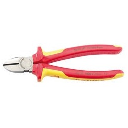 Knipex 70 08 180UKSBE VDE Fully Insulated Diagonal Side Cutters (180mm)